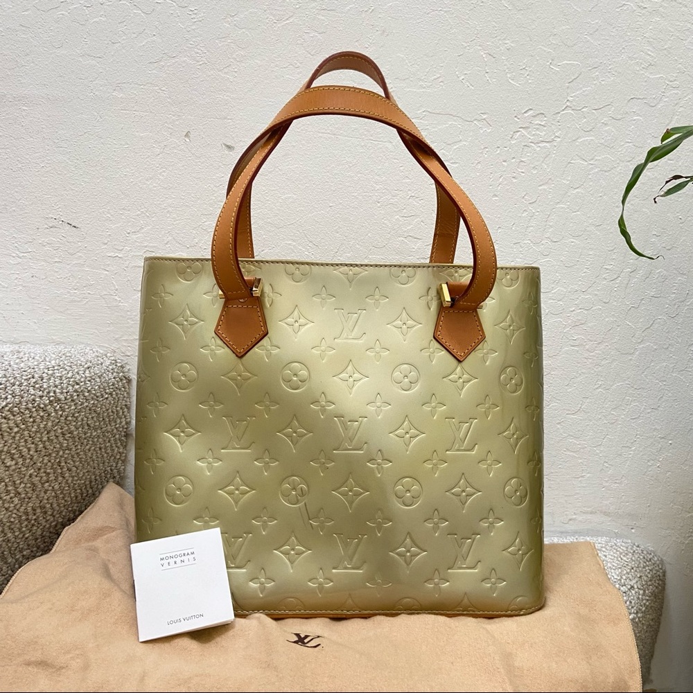 Louis Vuitton Monogram Vernis Houston Tote Bag
